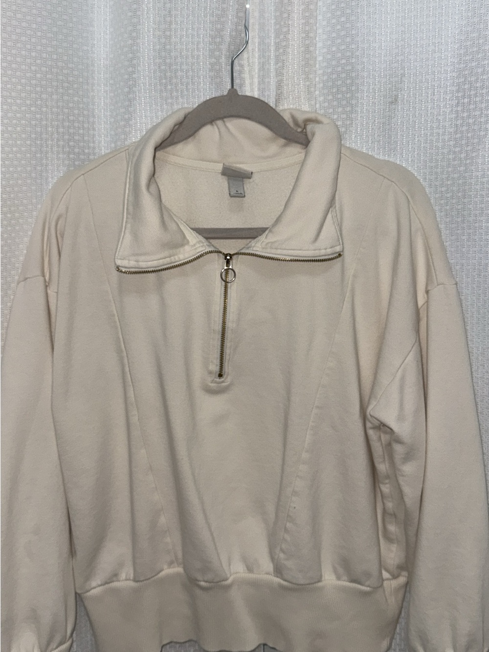 a new day Cream Quarter-Zip Pullover Jacket